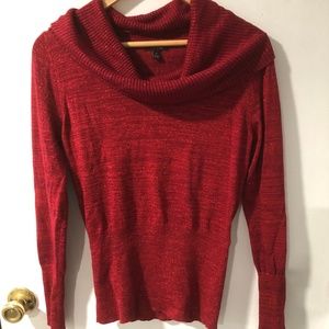Womens sweater color red size M